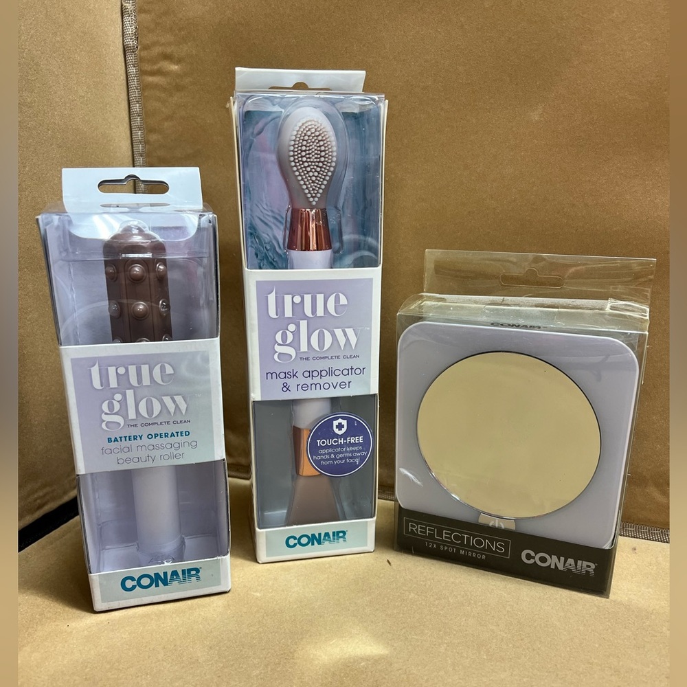 Conair true glow, bundle, accessories